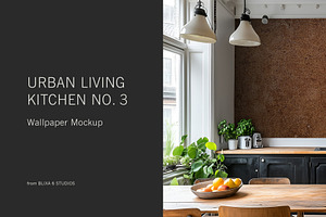Urban Living | Kitchen Mockup No. 3