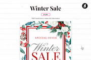 Winter sale - Digital advertising, a Social Media Template by Chanut is industries (Thumbnail 3 of 5)