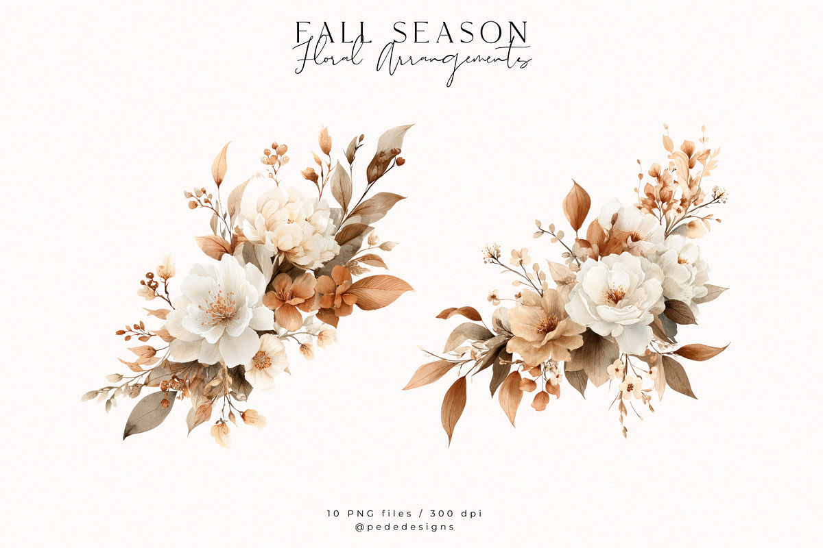 Fall Season Collection, a Seasonal Illustration by PeDe Designs (Photo 11 of 32)