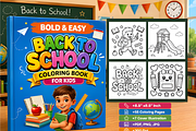 Bold & Easy Back to School Coloring, an Education Illustration by Coco Bloom (Thumbnail 6 of 6)