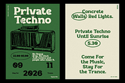 Carnivels - Bold Retro Serif Font, a Serif Font by Typeparties (Thumbnail 7 of 12)