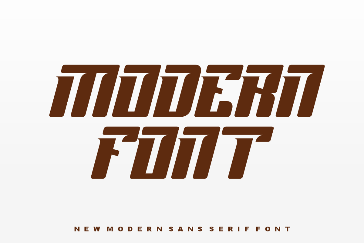 Speed Slower - Font, a Sans Serif Font by artchiles_design (Photo 2 of 5)