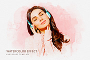 Dreamy Watercolor Photo Effect, an Action Add-On by liptouse (Thumbnail 1 of 6)