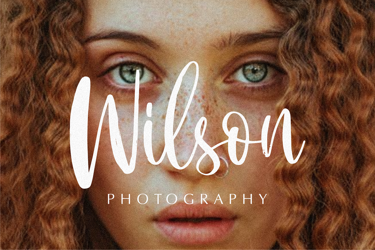 Blushon Brush Script, a Script Font by 24Design Studios (Photo 6 of 9)