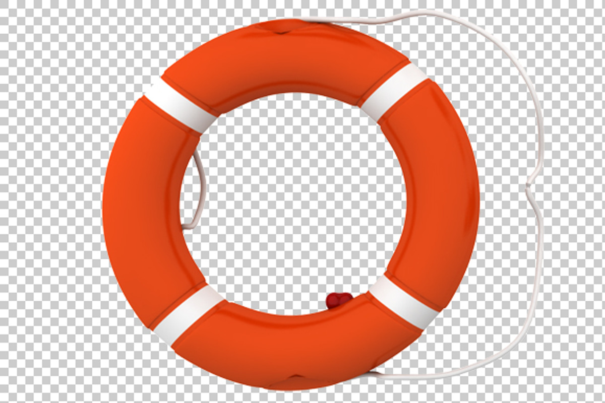 Lifebuoy - 3D Render PNG