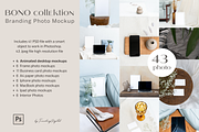 Branding Photo Mockup Bundle BONO, a Books & Magazine Mockup by Trendingdigital (Thumbnail 1 of 24)