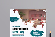 Furniture Flyer Template, a Flyer Template by MightyDesign (Thumbnail 2 of 8)
