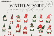 Winter memory Christmas, a Seasonal Illustration by LiChu Art (Thumbnail 26 of 30)