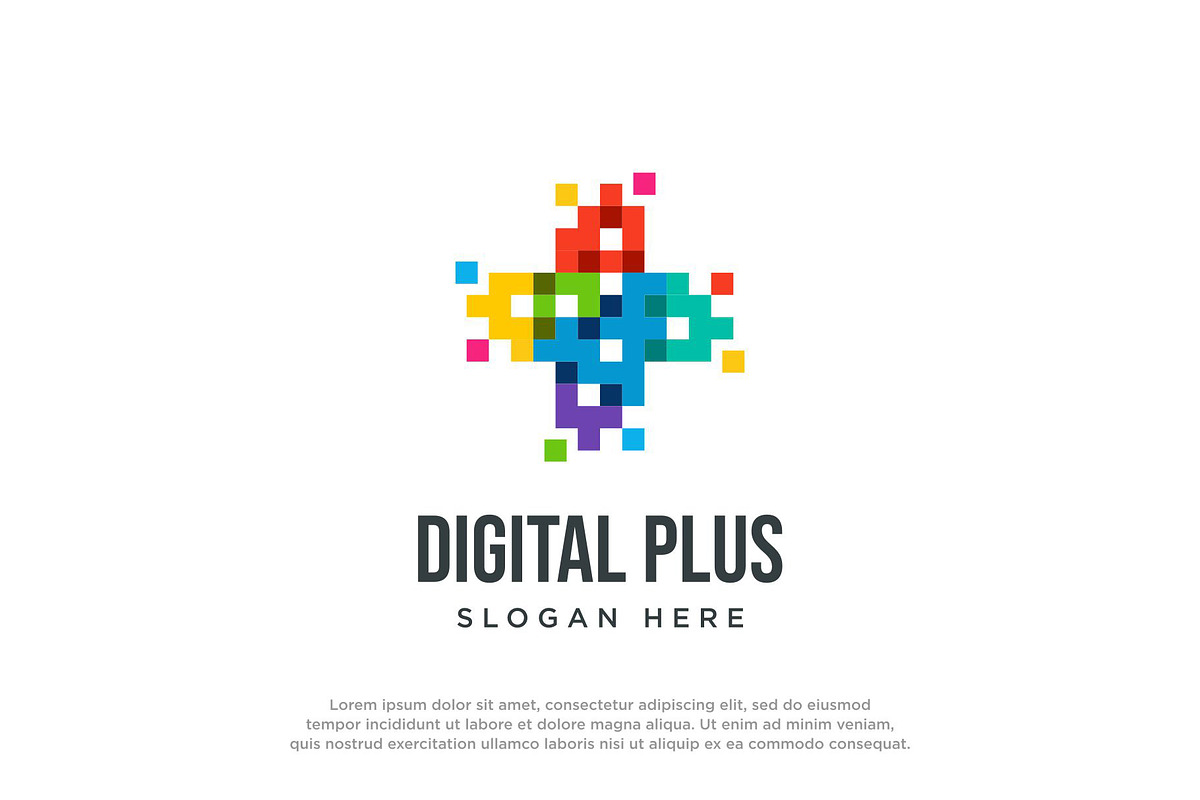 Medical Cross Pixel Logo, a Branding & Logo Template by Buqancreative (Photo 1 of 2)