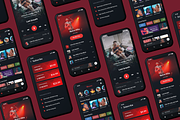 Online Music Streaming App, an UI Kit Template by Opus LabWorks (Thumbnail 4 of 7)