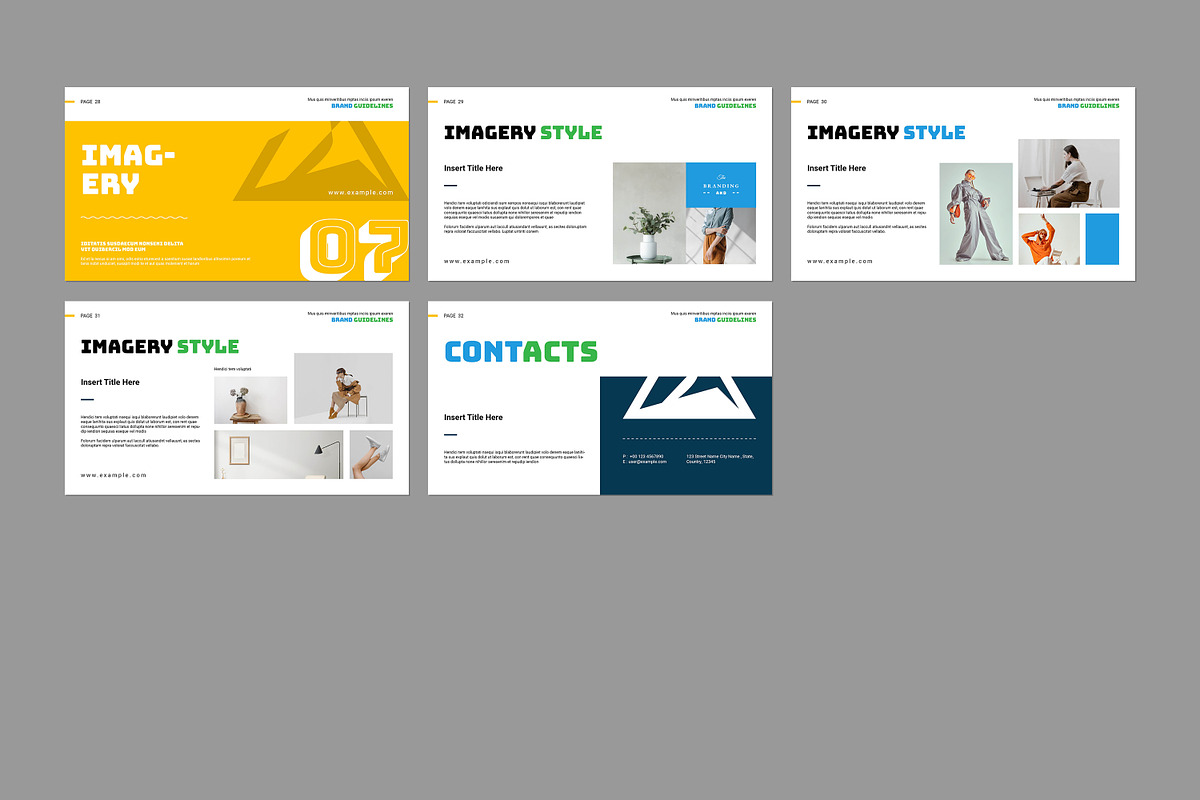 Brand Guidelines Template preview 5