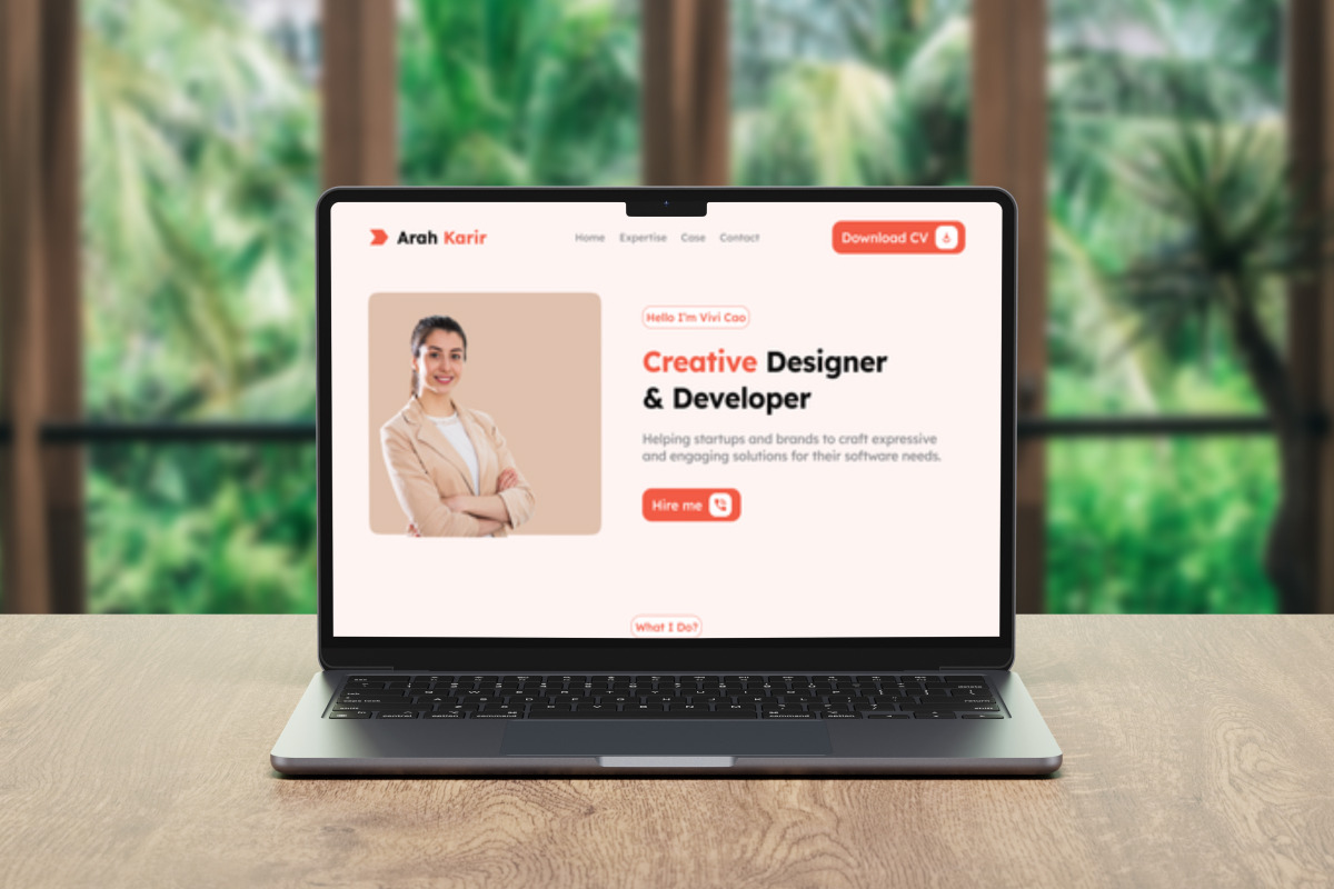 Arah Karir - Portfolio Landing Page, a Landing Page Template by productype1 (Photo 5 of 5)