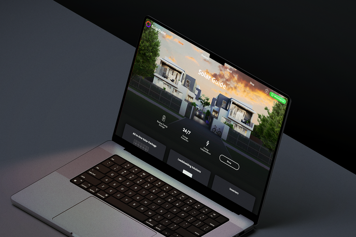 Dark Theme Wix Template + Animations, a Wix Template by DanBaronetti (Photo 8 of 10)
