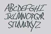 Hasty Hand - Hand Lettered Font, a Script Font by GG Design (Thumbnail 3 of 10)