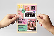 Y2K Birthday Party Flyer Templates, a Flyer Template by BrandPacks (Thumbnail 2 of 4)