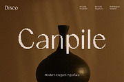 Canpile Disco, a Sans Serif Font by Craft Supply Co. (Thumbnail 1 of 8)