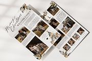 Christmas Newsletter Canva Template, a Stationery Template by SarenkaDesignShop (Thumbnail 4 of 5)
