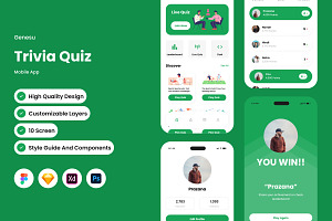 Genesu - Trivia Quiz Mobile App