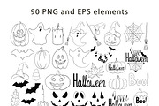 Halloween 3-in-1 Bundle, a Seasonal Illustration by Mari_Caliart (Thumbnail 9 of 23)