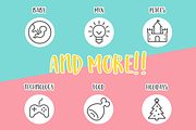 Instagram Story Highlight Covers, a Social Media Template by Advina Store (Thumbnail 2 of 3)