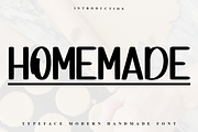 Homemade, a Sans Serif Font by FreshTypeINK (Thumbnail 1 of 7)
