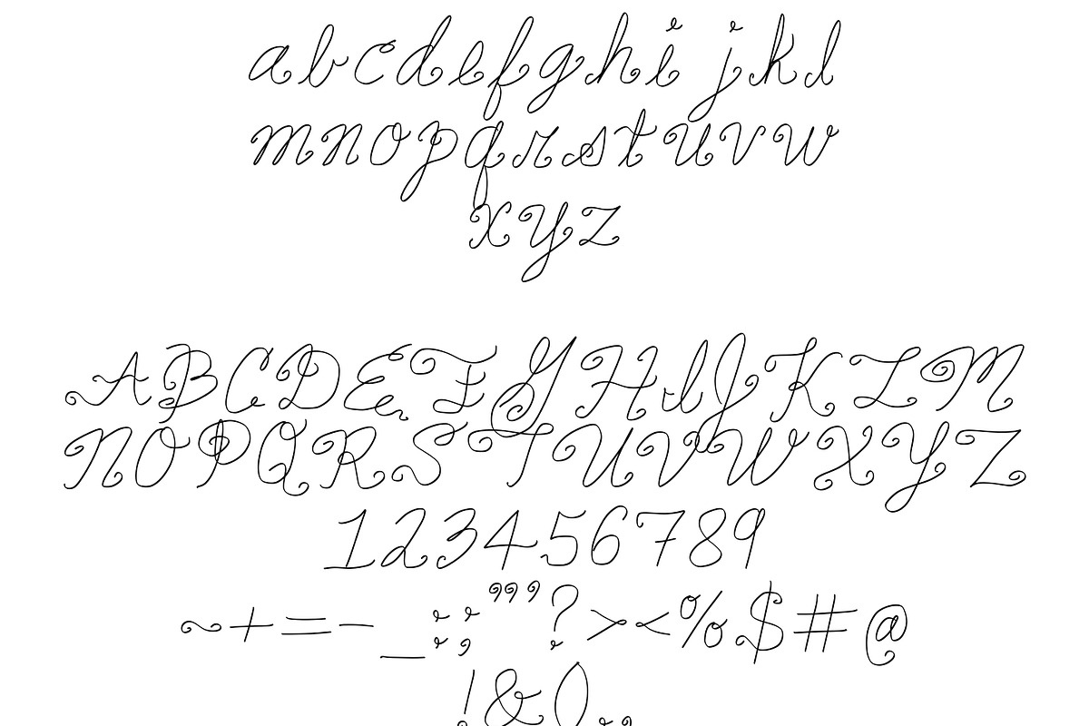 Canal Cursive Amsterdam Font, a Handwritten Font by Eryn Rose Design (Photo 4 of 7)