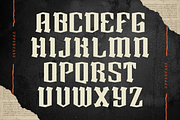 Amoera Blackletter - Logo Font, a Blackletter Font by Illushvara Design (Thumbnail 8 of 11)