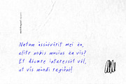 The Blank Weirdos Handwritten Font, a Handwritten Font by Perplexitics (Thumbnail 9 of 10)