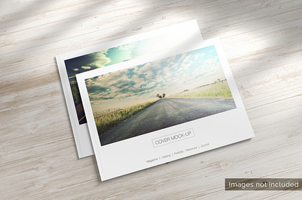 Landscape Magazines clean Mockup