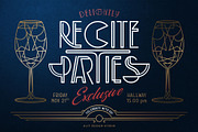 Art Decory Typeface, a Sans Serif Font by alit design (Thumbnail 8 of 17)