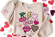 Colorful Embroidered Valentine PNG, an Illustration by Canvas Craft (Thumbnail 4 of 7)