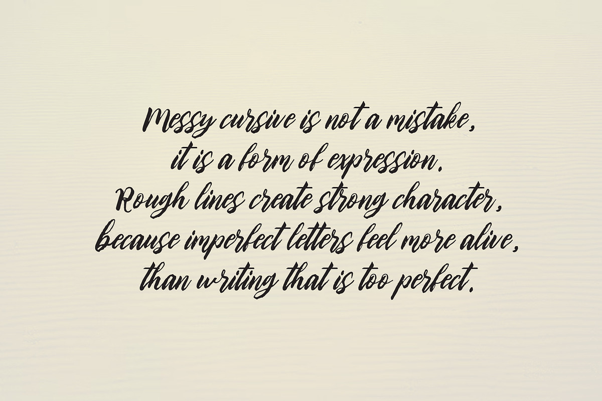 Wild Scribbble - Vintage Script Font, a Script Font by Yuby Creative (Photo 10 of 10)