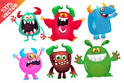 Cosmic Cuddlers - 6 Cute Monsters, a Seasonal Illustration by D R A W K M A N (Thumbnail 5 of 5)