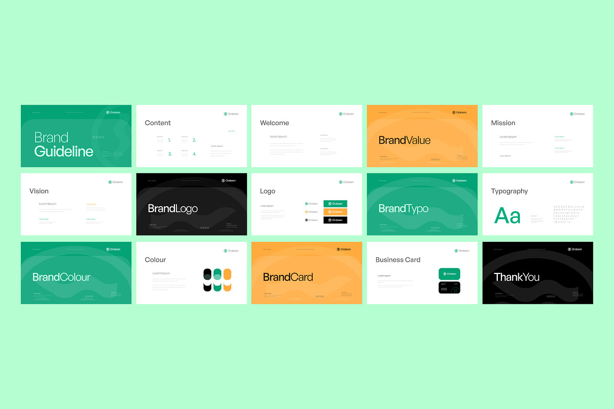 Brand identity design template, a Branding & Logo Template by thedesignsource