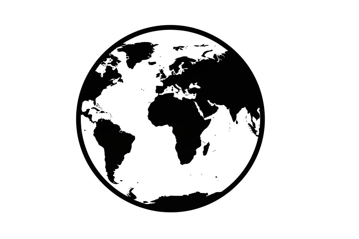 World Map Globe Vector Icon Bundle, an Illustration by Designs_River (Photo 12 of 51)