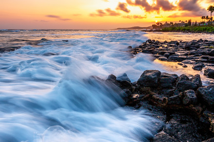 Sunset on Kauai, Hawaii