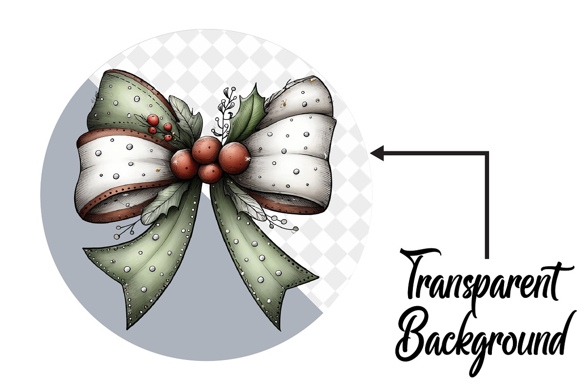 Watercolor Christmas Clipart, an Illustration by Pixels.Craft (Photo 2 of 6)