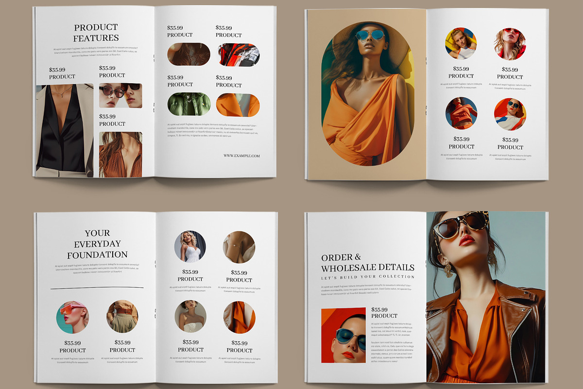 Fashion Catalog Brochure Design, a Brochure Template by ContestDesign (Photo 3 of 3)