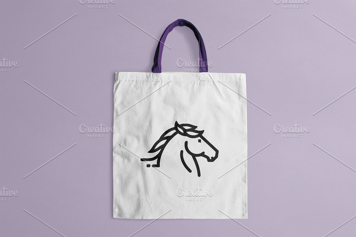 Horse Head Minimal Line Art Logo, a Branding & Logo Template by Vectorium Studio (Photo 3 of 3)