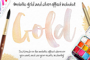 Watercolor Lettering Studio Pro, a Plug-in Add-On by Drifter Studio PrintShop (Thumbnail 2 of 8)