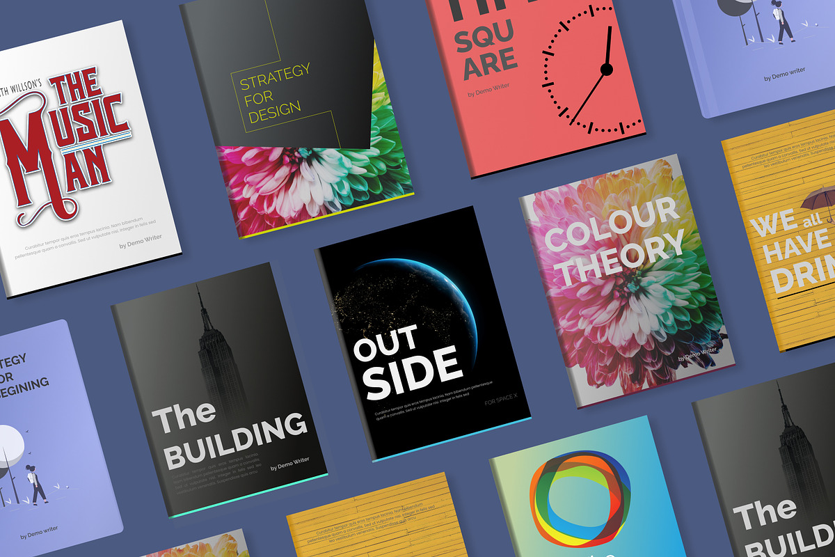 Gorgeous Book cover photo figma file