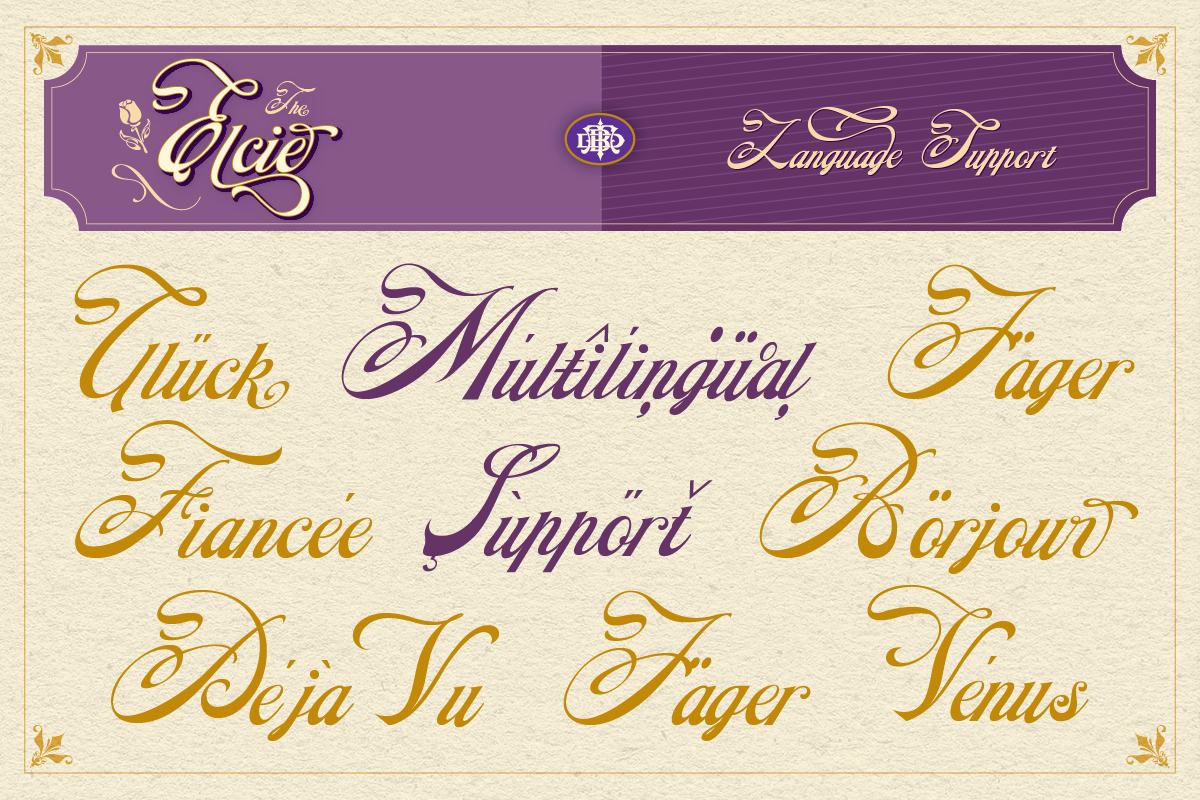 Elcie, a Script Font by Burntilldead (Photo 12 of 14)