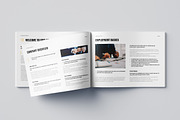 HR Employee Handbook Landscape, a Brochure Template by Pixelpick (Thumbnail 3 of 9)