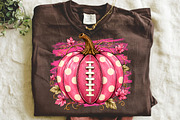 Pink Football Pumpkin PNG,Polka, an Object Illustration by Libby Wishes (Thumbnail 2 of 3)