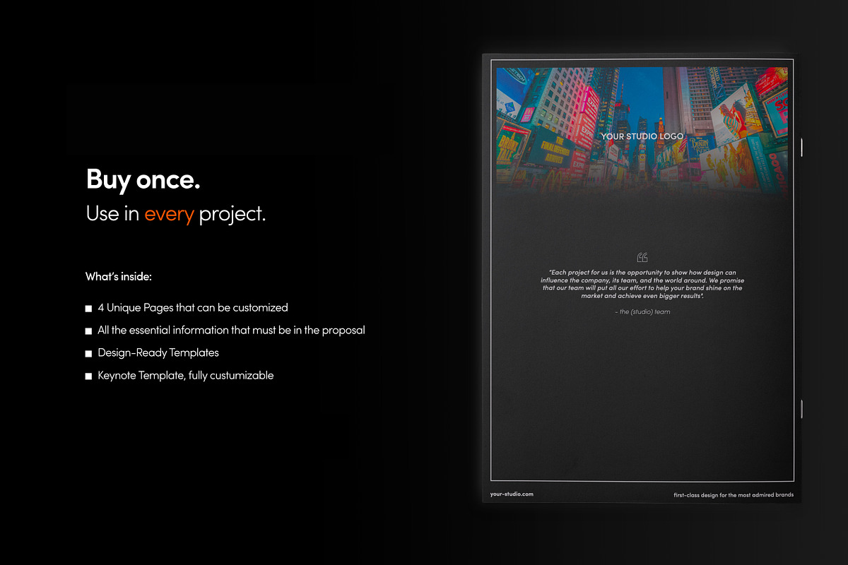 The Commercial Proposal for Clients, a Presentation Template by Smotrow Related (Photo 5 of 5)