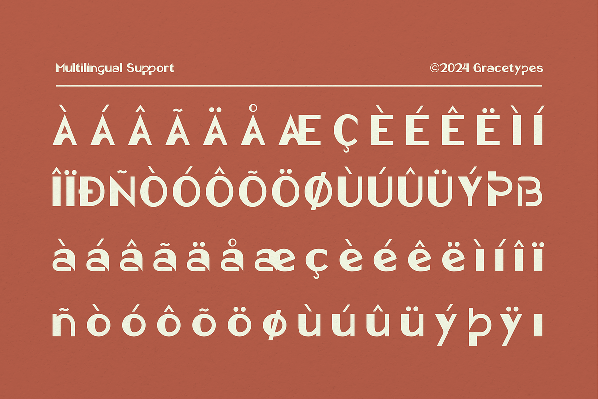 Picky Fredy | Display Typeface, a Sans Serif Font by gracetype_studio (Photo 12 of 12)