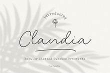 Clandia Monoline Script & Ornaments