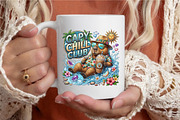 Funny Summer Capybara PNG, a Seasonal Illustration by designcity5 (Thumbnail 4 of 4)