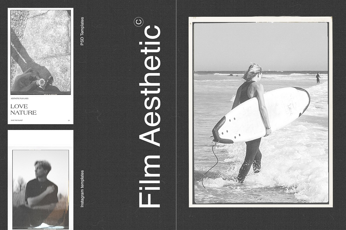 FILM FRAMES & TEXTURES BUNDLE, a Texture Graphic by The Muza (Photo 5 of 14)