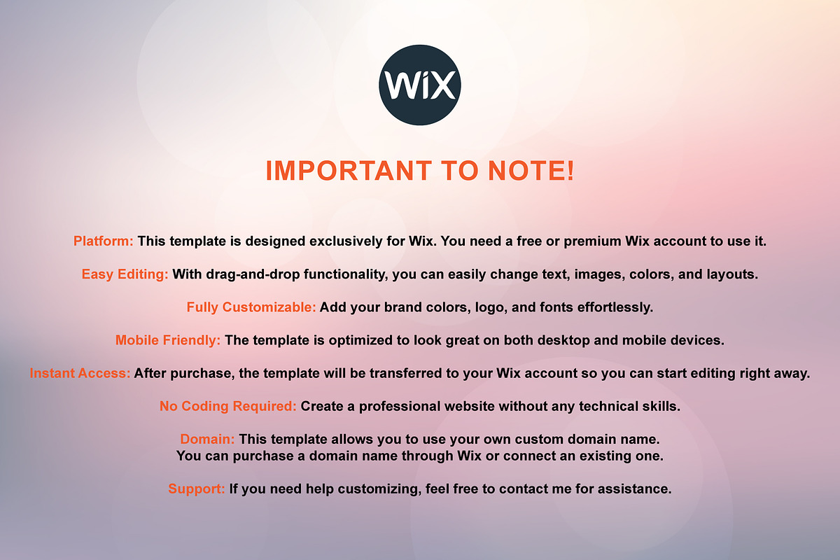 Wix Website Template For Coaches preview 7